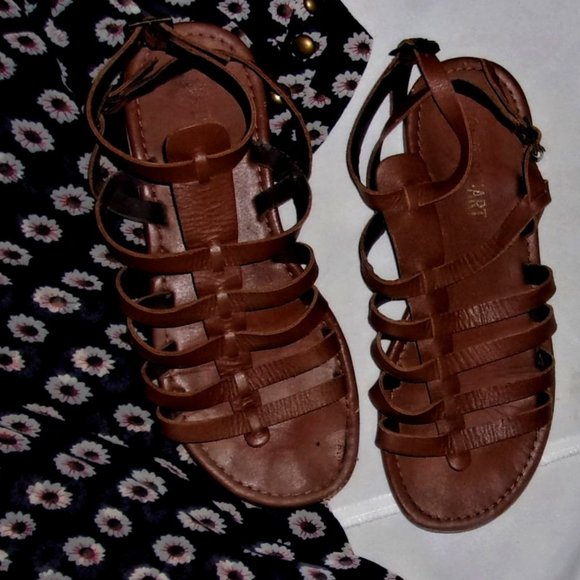 Colin Stuart Shoes - colin stuart tan   womens size 7  shoes sandals casual dress seven summer